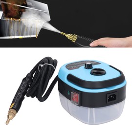 High Pressure Portable Steam Cleaner, 2500W, 3bar, 105℃, for Car Furniture Cleaning Machine with Safety Features (US Plug 110V)