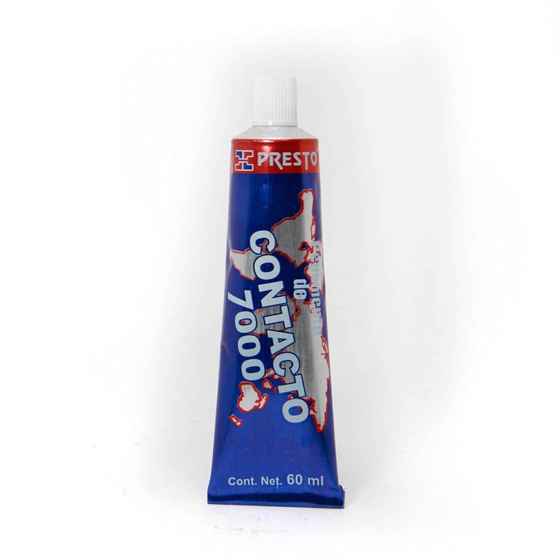 Pegamento Contacto 7000 Presto Amarillo Uso General (60 ML)