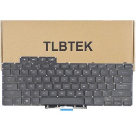 TLBTEK Backlight Keyboard Replacement Compatible with Asus ROG Zephyrus G15 2021 GA503 GA503Q GA503QR GA503QS and ROG Zephyrus M16 GU603H Series Laptop