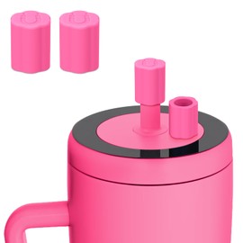 Rolitwils 2 Pack Brumate Magnetic Straw Cover, Silicone Leakproof Straw Protector for Tumbler, Compatible with Era/Resa, Drinkware Accessory