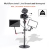 Koolehaoda Monopod Stand for Desk, 16"-28" Adjustable Camera Table Mount
