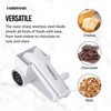 Farberware Professional Rotary Grater with Fine Etched Stainless Steel Drum,