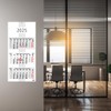 3-Month Calendar 2025 Recycled 30 x 70 cm, Decorative Large
