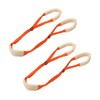 2Pcs Dog Back Legs Support Harness Soft Coral Velvet Adjustable