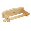 UNIQUE HOME LIVING Kitchen Roll Holder Wall Mounted, Wooden Paper