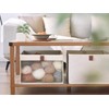 StorageWorks Closet Storage Bins, Large Storage Baskets with Clear Window