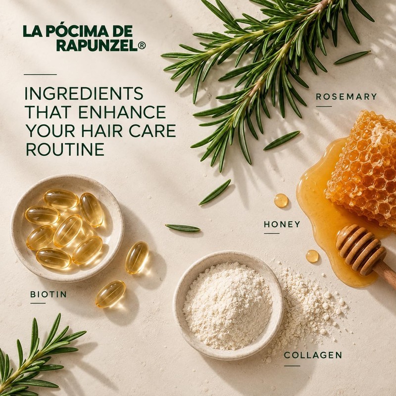 Pócima de Rapunzel KIT SHAMPOO (Crecimiento, fortalecimiento y brillo)