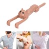 Manual Back Scratcher Cat Shaped Remove Itching Handheld Massage Tool