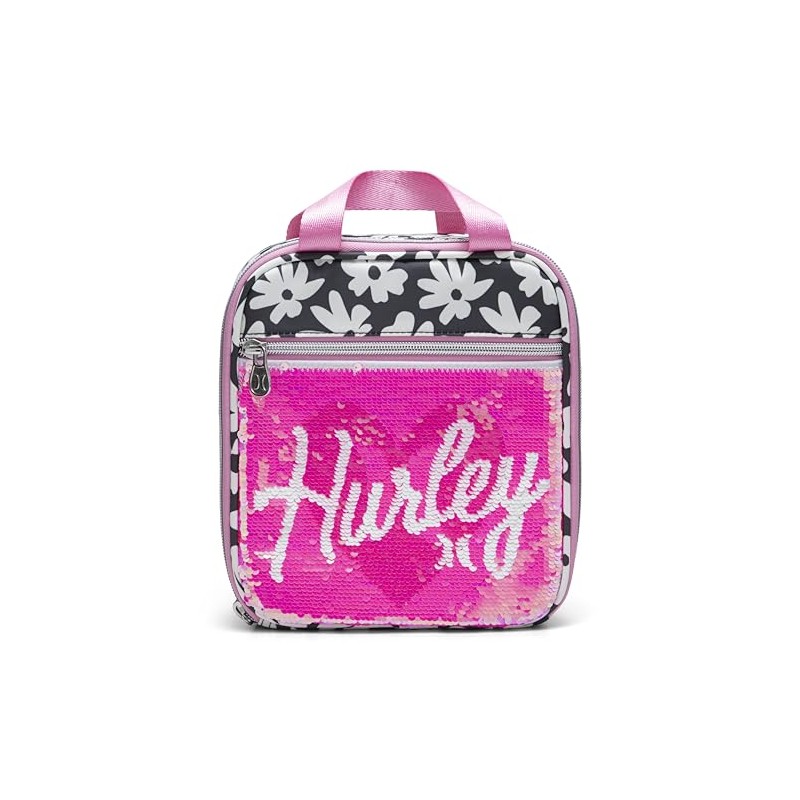 Sequin Insulated Lunch Tote Bag