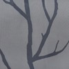 Heichkell Transparent Short Tab Top Voile Window Curtain with Tree