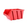 Set of 28 Stacking Boxes for Small Parts, Plastic, Red,