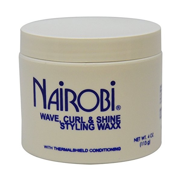 Nairobi Curl and Shine Styling Wax for Unisex, 4 Ounce