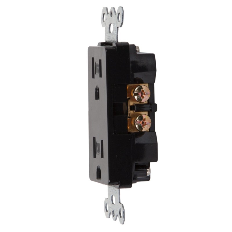 Maxxima 15A Tamper Resistant Duplex Receptacle - Standard Decorative Electric