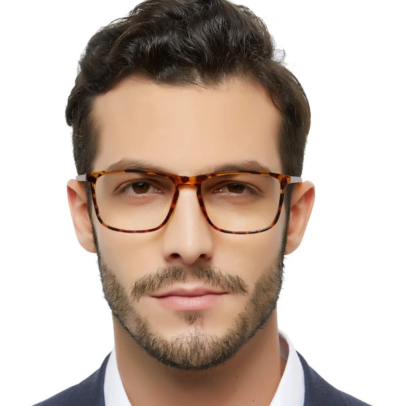 OCCI CHIARI Reading Glasses Men's Wide Reader Durable Spring Hinge
