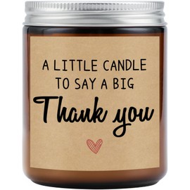 Blumuze Thank You Gifts for Women, Scented Candles Gifts for Women, Appreciation Gifts for Teachers, Women, Men, Best Friends, Coworkers, Mum, Dad, Sister, Friendship Gifts, Birthday Gifts