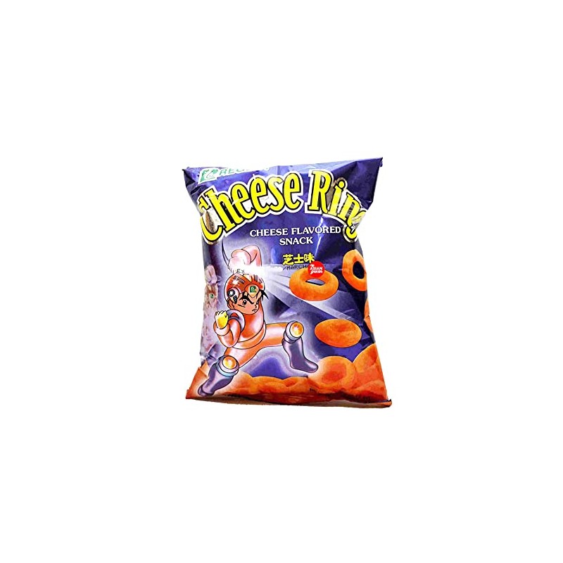 Regent Cheese Ring Cheese Flavored Snack 60g, 6 Pack