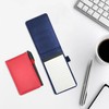 itechpanda 2 Pack Small Pocket PU Leather Business Notebook Cover