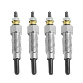 UOIENRT 4pcs Glow Plug Replacement for Kubota V1402 V1702 V1902 Bobcat 743 643 743B, 15221-65510 15401-65510 15521-65512