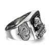 US Army 101st Airborne Division Titanium Steel Ring, Military Veteran