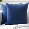 Encasa XO Cotton Throw Pillow Covers Set of 2 I