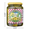 Tony Packo's Sweet Hot Pickles and Peppers, 24 Ounce -