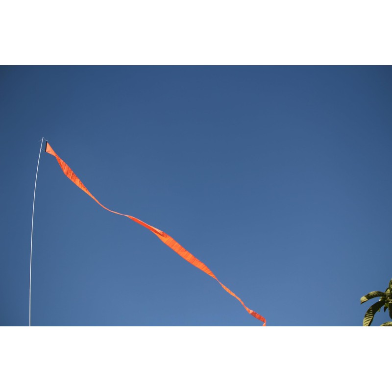 EEZ RV Products 25' Long (Orange) Wind Streamer, Great for