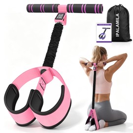 Resistance Bands With Handle, Thick Latex Tube Pedal Fitness Straps, Full Body Workout Equipment for Abs Waist Arms Core Leg Training, Ideal for Home Strength Training, Pilates & Physical Therapy