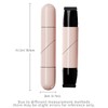 KTouler 2 Pack Black Eyeliner Stamp,One-Piece Liquid Gel Eyeliner Stencil