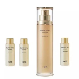 IOPE [아이오페] 아이오페 슈퍼 바이탈 소프트너 150ml + 18ml x 3 모든피부 타입 [IOPE] IOPE Super Vital Softener 150ml + 18ml x 3 for All Skin Types