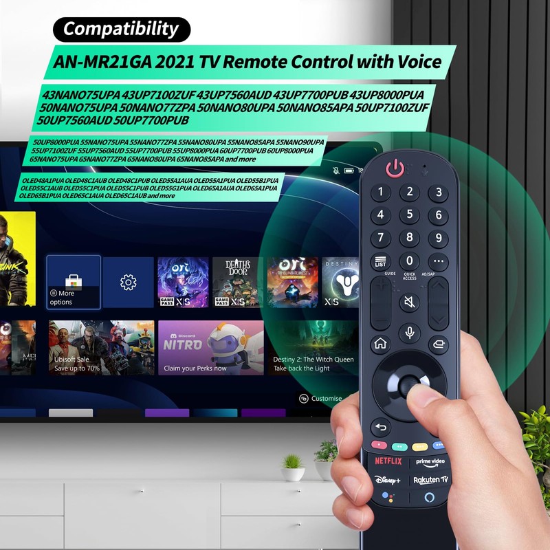 Magic Remote for LG Smart TV Remote Control with Pointer