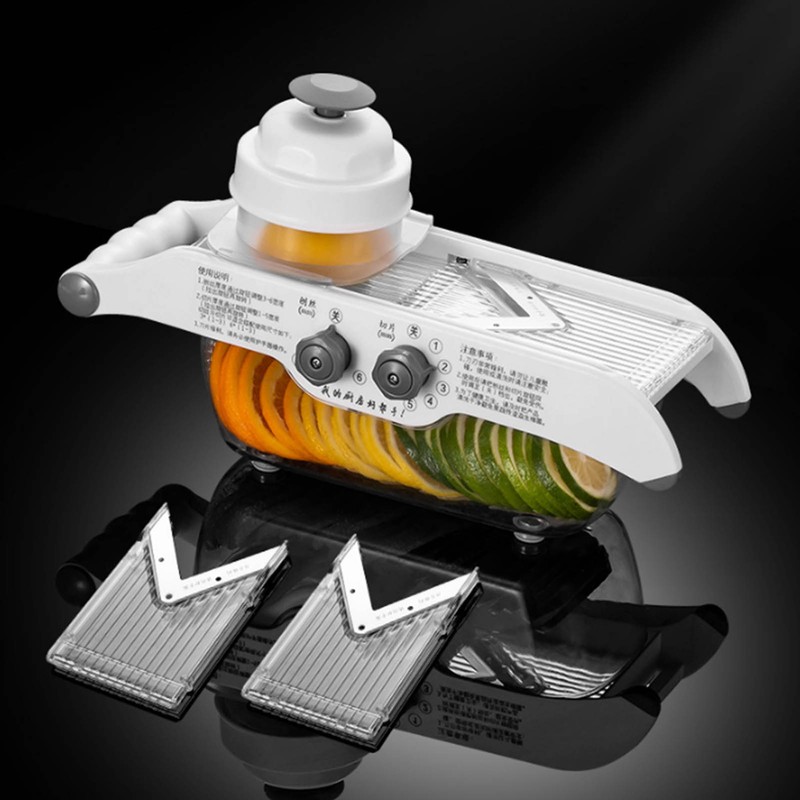 Fruit Slicing Machine Manual Lightweight Portable Versatile Highly Effective Lemon