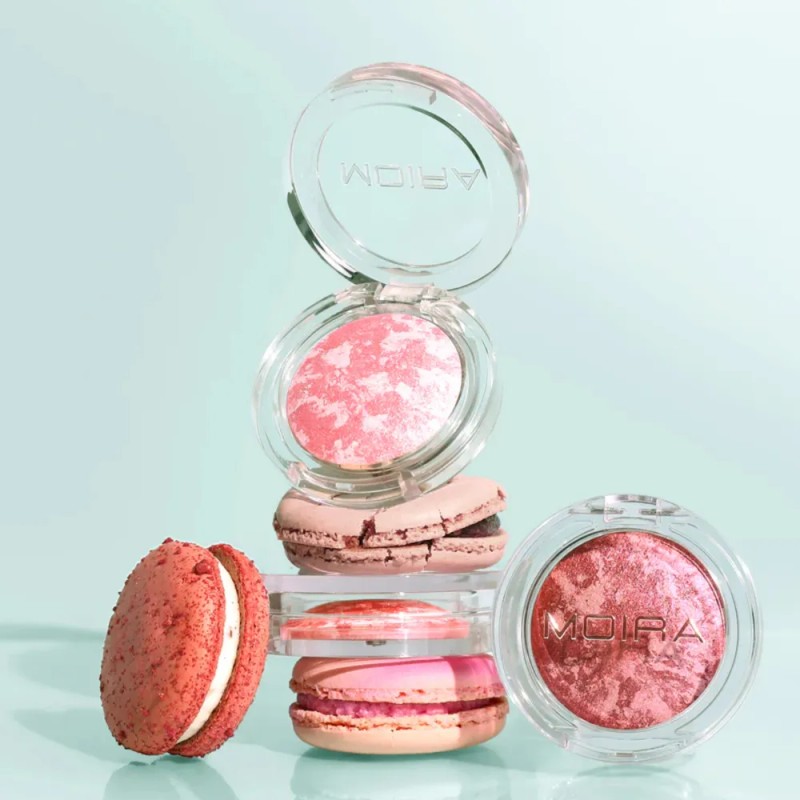 Rubor Moira Baked Blush Tono Rosa Cupcake Fórmula Horneada