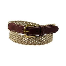 Leather Man Ltd Linen Braid Belt (38)