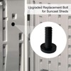 20 PCS Long Bolts Compatible with Suncast Storage Sheds Sheds