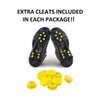 WAYPOR Ice Grips, Traction Cleats, Ice Cleat, Easy Slip On,