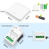 DieseRC Wireless Light Switch, RF Wireless Transmitter Switch and 10A