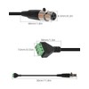 RIIEYOCA Mini XLR to Screw Terminal Block Cable, Mini XLR