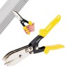PLATATO 5 Blades Sheet Metal Tools HVAC Tool Duct Crimping