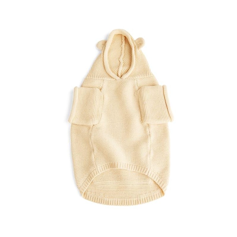 Youly Teddy Sweater for Dogs, X-Small, Brown