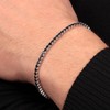 Morellato Alfa Collection SATN02 Men's Silver Bracelet, Sterling Silver