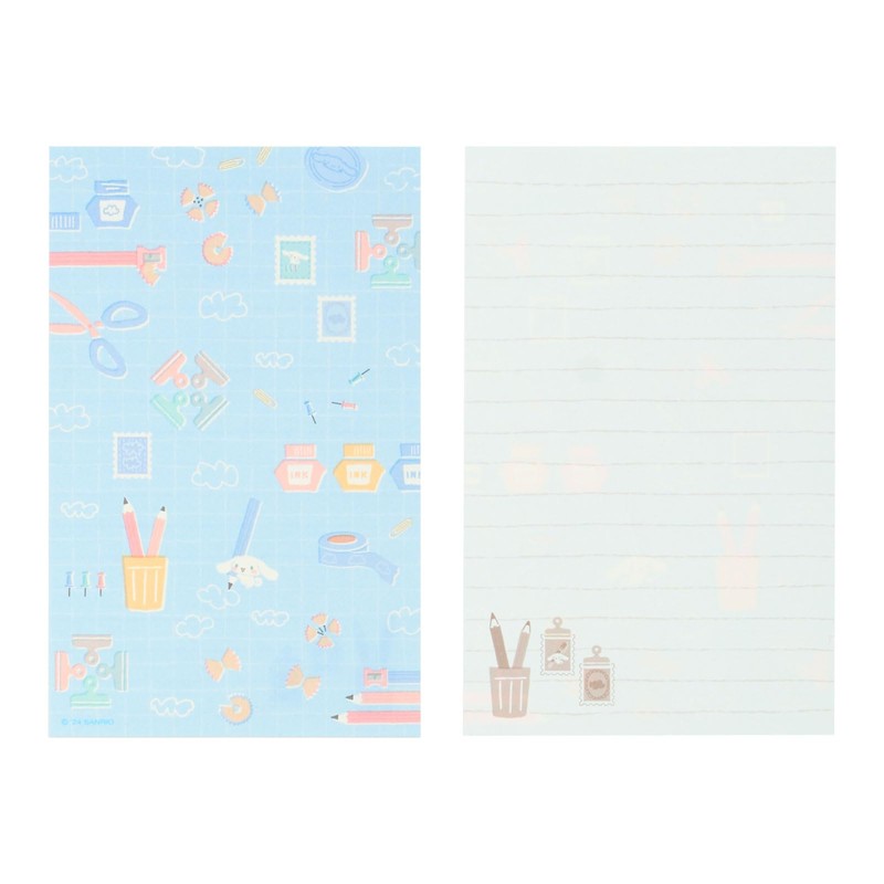 Sanrio 341070 Cinnamoroll Cinnamoroll Letter Set, 8 Piece Toilet Pin,