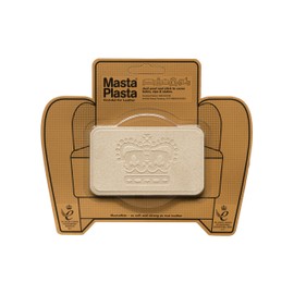 MastaPlasta Instant Self-Adhesive Premium Suede and Velvet Repair Patch. Tan Suede Crown 4 x 2.4 Inch (10cm x 6cm). Upholstery Quality Patches for Sofas, Car Interiors, Bags, Jackets & More