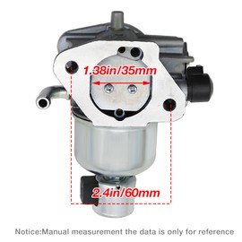 Anxingo KT725 Carburetor Replacement for Kohler 7000 Series 22HP 23HP 24HP 25HP 26HP KT725 KT730 KT735 KT740 KT745 Engines Carb 16-853-19S 32-853-63S 32-853-67S (Carburetor)