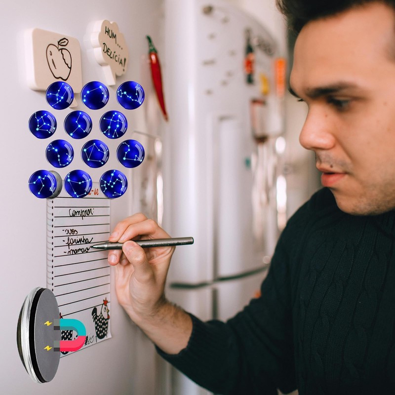 Fridge Magnets, Pack of 12 Fridge Magnets, Magnets for Magnetic