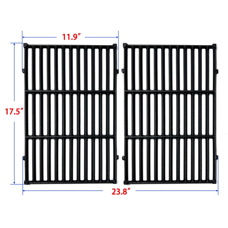 Direct Store DC130 17.5" 7638 2pk Cast Iron Cooking Grill