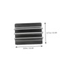Angoily Aluminum Vertical Laptop Stand Desktop Holder for Laptops and