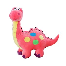 EQLEF Plush Dinosaur Cute Stuffed Dinosaur Soft Dinosaur Plush Toys for Children (Pink)