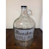 Glass Jug 1 Gallon Glass Jug With Sandblasted Moonshine Apple