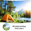 10x8ft Camping Backdrop, Outdoor Camping Tent Green Forest Pine Trees