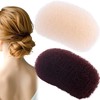 2pcs Puff Cushion Clips Hair Sponge Inserts, Fluffy Hair Bumps
